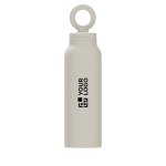 Borraccia termica con anello magnetico per cellulare MagSafe® 710 ml Ringo Pro color bianco sporco vista area di stampa