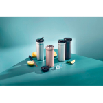 Tazza termica antigoccia a doppia parete 500ml AdHoc Pulse color grigio vista ambiente 3