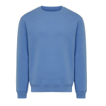 Felpa unisex girocollo in tessuto felpato modern fit 340 g/m² Iqoniq Torla color blu bondi