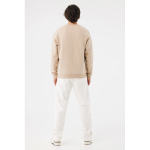 Felpa unisex girocollo in tessuto felpato modern fit 340 g/m² Iqoniq Torla color camel
