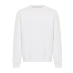 Felpa unisex girocollo in tessuto felpato modern fit 340 g/m² Iqoniq Torla color bianco sporco
