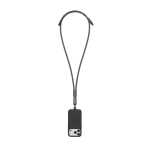 Cavo per telefono tipo lanyard con ricarica USB-C a USB-C 60W color verde seconda vista