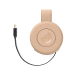 Caricatore wireless ecologico pieghevole 2 in 1 con USB-C e 15W color avorio terza vista
