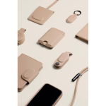 Caricatore wireless ecologico pieghevole 2 in 1 con USB-C e 15W color avorio