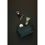 Necessaire espandibile in plastica riciclata con zip resistente 7L color verde vista ambiente