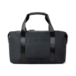 Borsa da viaggio leggera ecologica con zip e capacità 36,5L color nero