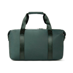 Borsa da viaggio leggera ecologica con zip e capacità 36,5L color verde terza vista