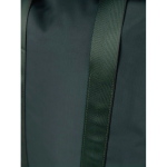 Borsa da viaggio leggera ecologica con zip e capacità 36,5L color verde quarta vista
