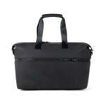 Borsa da viaggio espandibile da weekend in poliestere riciclato 54 L color nero quarta vista