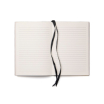 Set quaderno e penna con scatola regalo A5 a righe color nero terza vista
