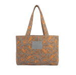 Borsa in cotone e poliestere con stampa premium 220 g/m² color grigio prima vista