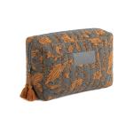 Necessaire in cotone e poliestere con stampa premium 220 g/m² color grigio sesta vista