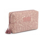 Necessaire in cotone e poliestere con stampa premium 220 g/m² color rosa vista dettaglio 4