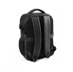 Zaino in PU con scomparto per laptop da 14” e pompa sottovuoto 17L color nero terza vista