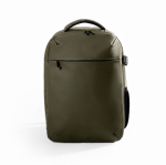 Zaino in PU con scomparto per laptop da 14” e pompa sottovuoto 17L color verde prima vista