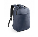 Zaino in PU con scomparto per laptop da 14” e pompa sottovuoto 17L color blu mare seconda vista