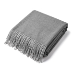 Scialle in acrilico e viscosa morbido al tatto OEKO-TEX® 250g/m² color grigio prima vista