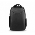 Zaino rigido in poliestere resistente all'acqua per laptop da 15,6'' color nero prima vista