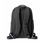 Zaino rigido in poliestere resistente all'acqua per laptop da 15,6'' color nero vista dettaglio 5