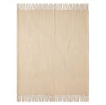 Grande coperta in acrilico e viscosa con finitura morbida 250g/m² color marrone seconda vista