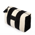 Necessaire in cotone morbido effetto velluto con base ampia 300 g/m² color naturale terza vista