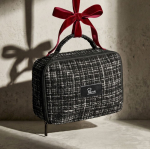 Beauty case in poliestere effetto tweed con apertura totale 270 g/m² quarta vista