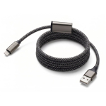 Cavo magnetico USB-C a ricarica rapida da 125 cm e 60 W color nero prima vista