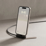 Cavo di ricarica USB-C da 100 cm con supporto per telefono integrato 10 W color nero vista dettaglio 5
