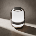 Altoparlante compatto con illuminazione multieffetto e potenza di 8 W color nero vista dettaglio 7