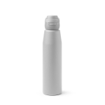 Borraccia in acciaio inox da 750ml con chiusura antigoccia rinforzata color grigio seconda vista