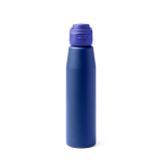 Borraccia in acciaio inox da 750ml con chiusura antigoccia rinforzata color blu reale seconda vista