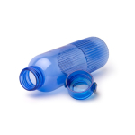 Borraccia in plastica riciclata antigoccia con design smussato 550ml color blu reale vista dettaglio 1