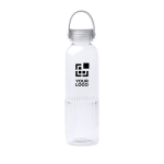 Borraccia in plastica riciclata antigoccia con design smussato 550ml vista principale