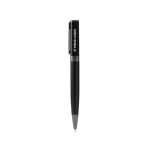 Penna a sfera girevole in alluminio riciclato con refill jumbo a inchiostro blu vista principale