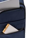 Zaino professionale espandibile per laptop in nylon 900D 17” color blu mare vista dettaglio 4