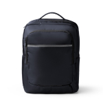Zaino per portatile in nylon riciclato con tasca antifurto 16” color blu mare seconda vista