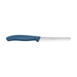 Coltello da tavola in acciaio inox prodotto nell’UE Victorinox color blu seconda vista