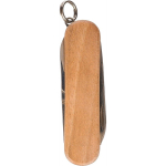 Coltellino Victorinox in acciaio inox e legno con 5 funzioni color marrone quinta vista