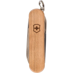 Coltellino Victorinox in acciaio inox e legno con 5 funzioni terza vista