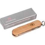 Coltellino Victorinox in acciaio inox e legno con 5 funzioni quinta vista