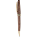 Set da scrittura in legno e ottone con astuccio in legno e inchiostro blu dodicesima vista