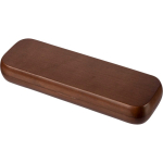 Set da scrittura in legno e ottone con astuccio in legno e inchiostro blu sesta vista