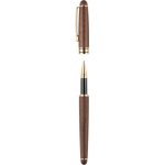 Set da scrittura in legno e ottone con astuccio in legno e inchiostro blu nona vista