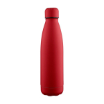 Borraccia antigoccia in acciaio inox riciclato con finitura opaca 700ml color bordò prima vista