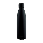 Borraccia antigoccia in acciaio inox riciclato con finitura opaca 700ml color nero prima vista