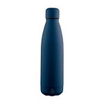 Borraccia antigoccia in acciaio inox riciclato con finitura opaca 700ml color blu seconda vista