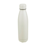Borraccia antigoccia in acciaio inox riciclato con finitura opaca 700ml color bianco prima vista