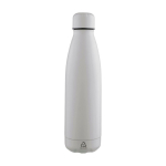 Borraccia antigoccia in acciaio inox riciclato con finitura opaca 700ml color grigio prima vista