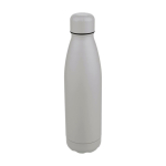 Borraccia antigoccia in acciaio inox riciclato con finitura opaca 700ml color grigio terza vista