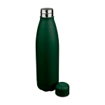 Borraccia antigoccia in acciaio inox riciclato con finitura opaca 700ml color verde prima vista